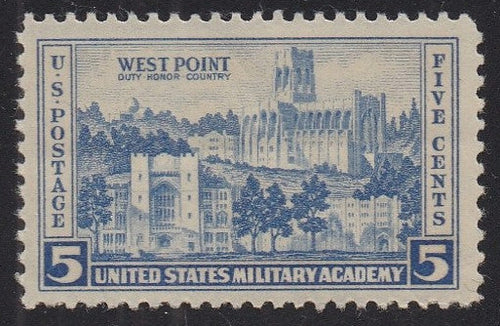 # 789 (1937) West Point - Sgl, MNH