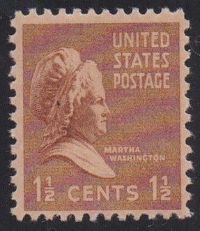 # 805 (1938) Martha, buff - Sgl, MNH