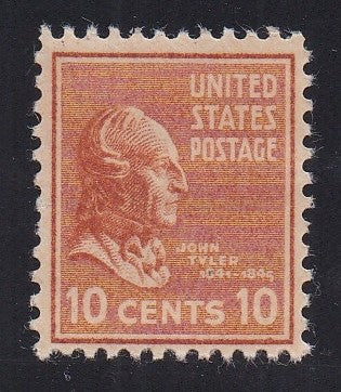 # 815 (1938) Tyler, brn red - Sgl, MNH