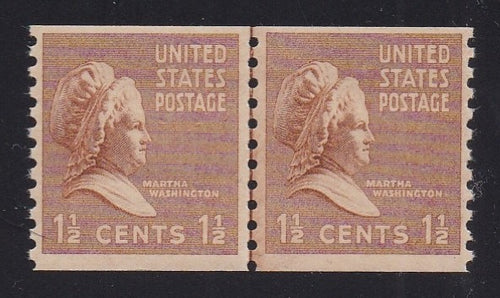 # 840 (1939) Martha - Coil LP, H, MNH