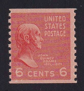 # 846 (1939) Monroe - Coil sgl, H, F MNH