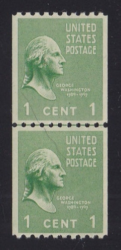 # 848 (1939) Washington - Coil LP, V, MNH
