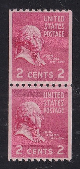 # 850 (1939) Adams - Coil LP, V, MNH