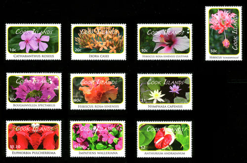 # 1328-37 (2010) Re-Sized Flower Definitive Series