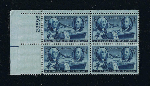 # 947 (1947) Centenary of First Postage Stamps - PB, UL #23596, MNH
