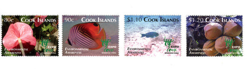 # 1338-41 (2010) Shanghai Expo Flora and Fish Issue