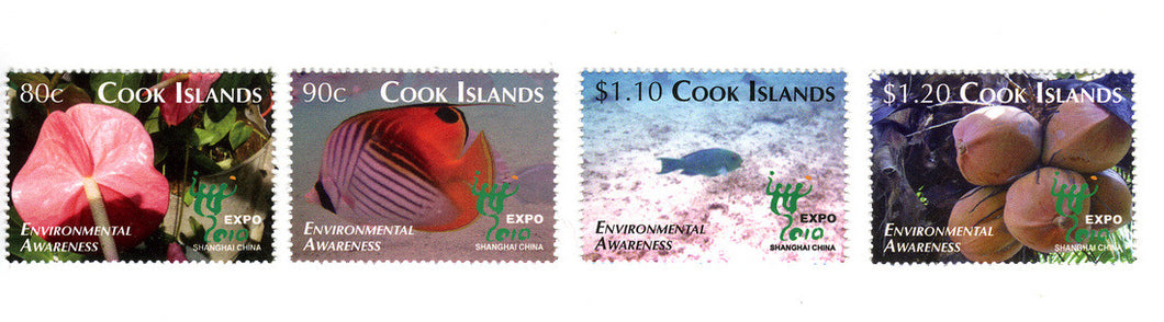 # 1338-41 (2010) Shanghai Expo Flora and Fish Issue