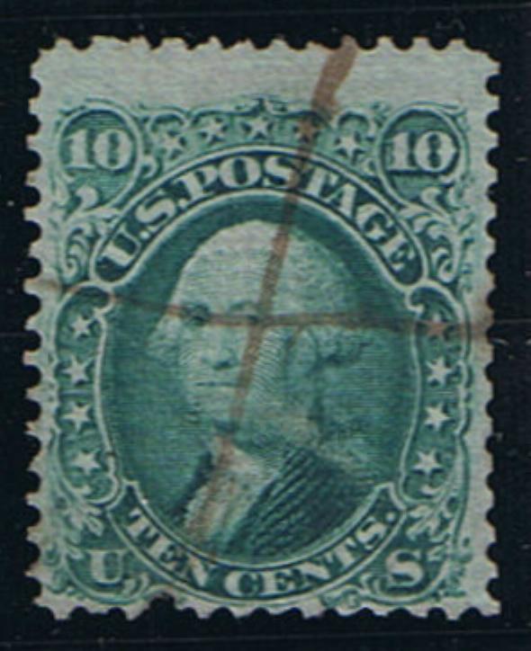 # 96 (1867) Washington Used - Grilled