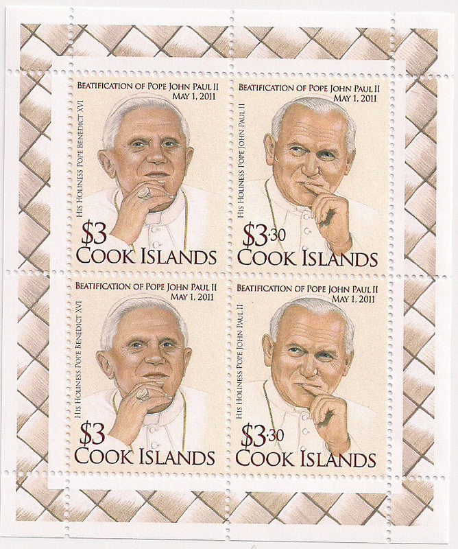 # 1401 Pope Issue -- John Paul II -- Mini-Sheet