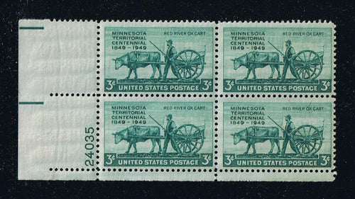 # 981 (1949) Minnesota Territory - PB, LL #24035, MNH