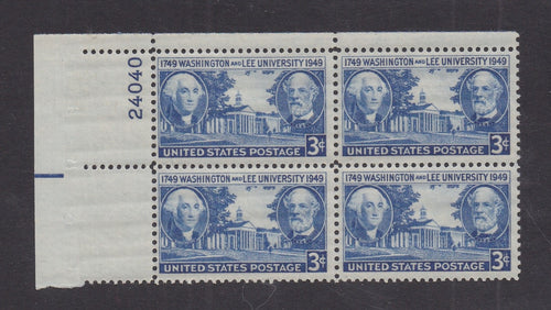 # 982 (1949) Washington & Lee University - PB, UL #24040, MNH