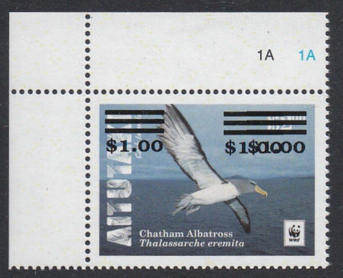 A (2019) WWF Albatross Issue Re-Valued - ERROR Sgl [1]