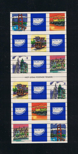 Avery Dennison (1997) Pacific '97 - ATM Booklet, MNH
