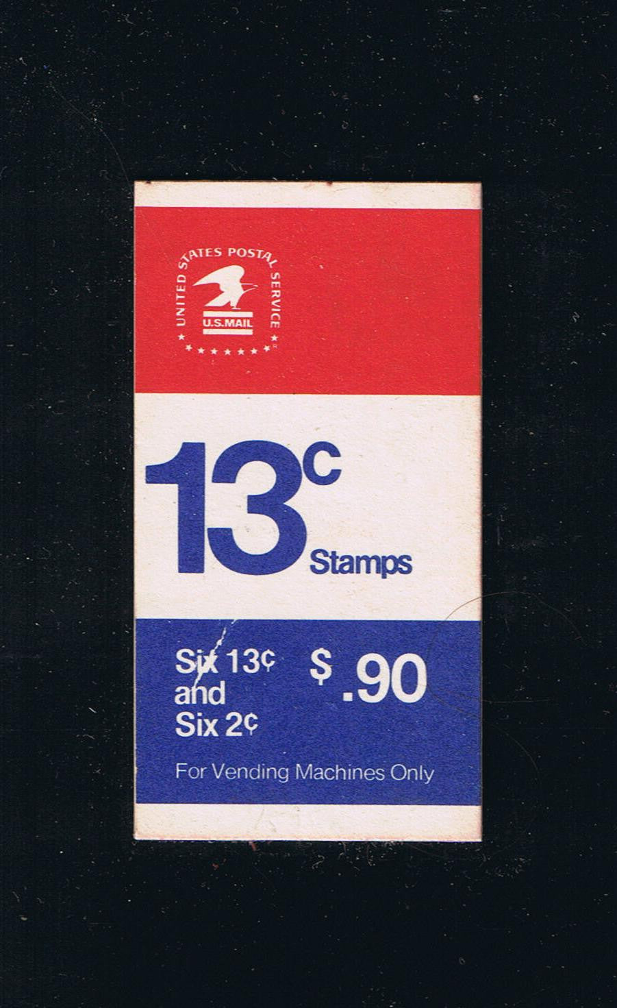 BK127 (1975) Liberty Bell, Wright - BKLT, Type Xc, Red/Blue Cover, MNH