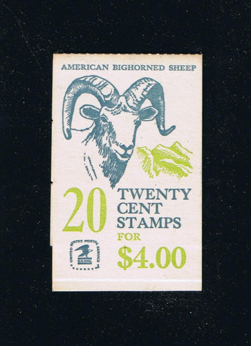BK142 (1982) Bighorn Sheep - BKLT, #34 Yellow Green, No Dot