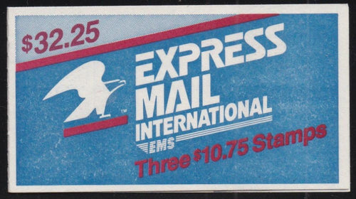 BK149 (1989) Eagle, Third Express Mail - BKLT, #22222, Type II, MNH