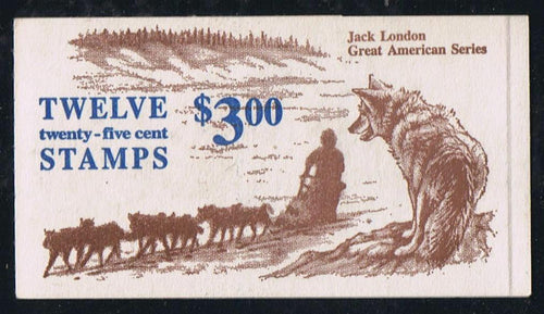 BK152 (1988) Jack London - BKLT, #1, Light Cardstock, MNH