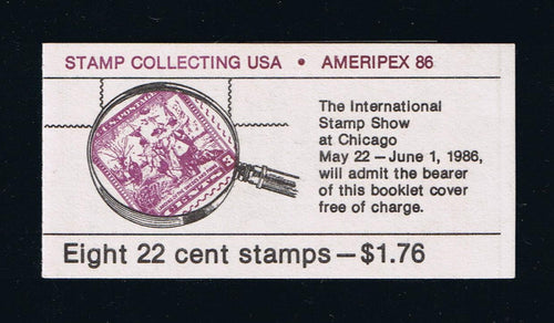 BK153 (1986) Stamp Collecting, Ameripex '86 - BKLT, MNH