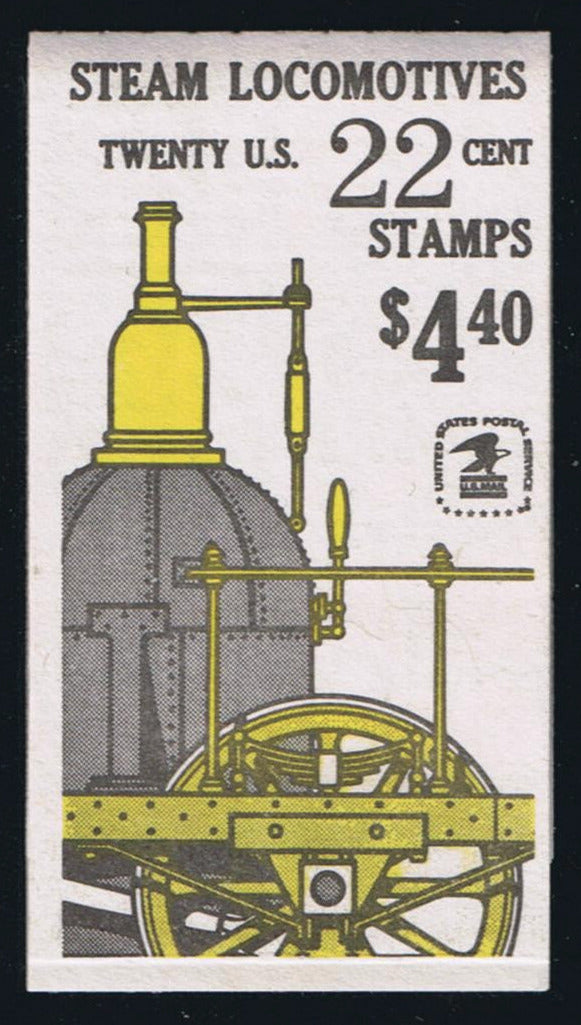 BK163 (1987) Steam Locomotives - BKLT, Plt #1, Type II EE, MNH
