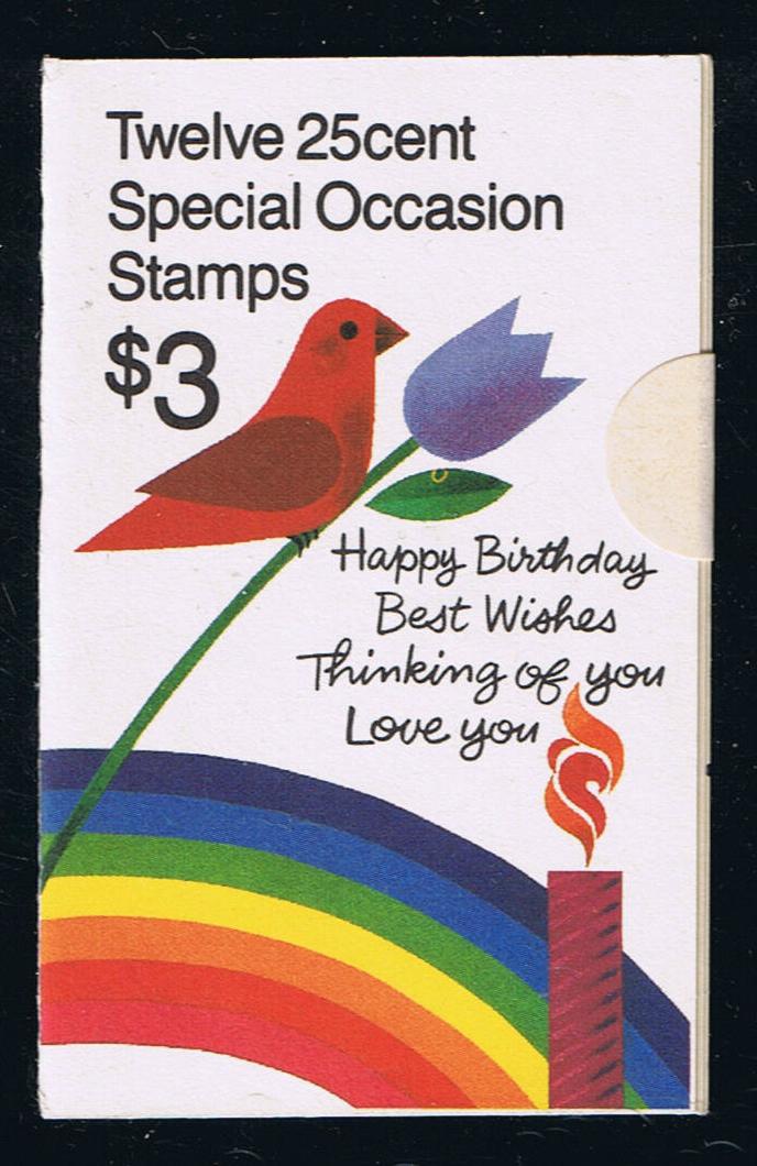 BK165 (1988) Special Occasions - BKLT, Small Print IFC, MNH