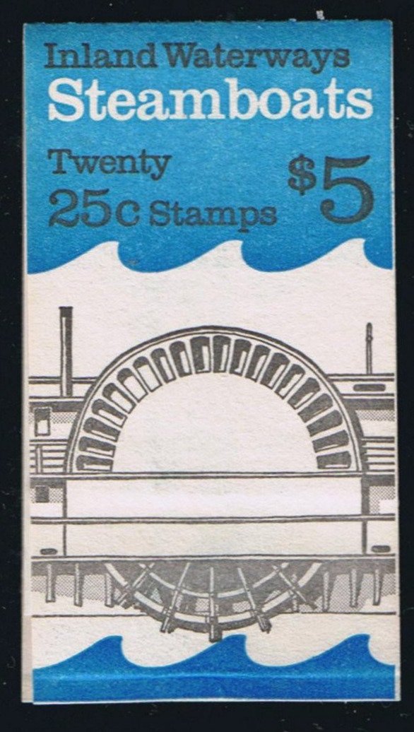 BK166 (1989) Steamboats - BKLT, #2, MNH
