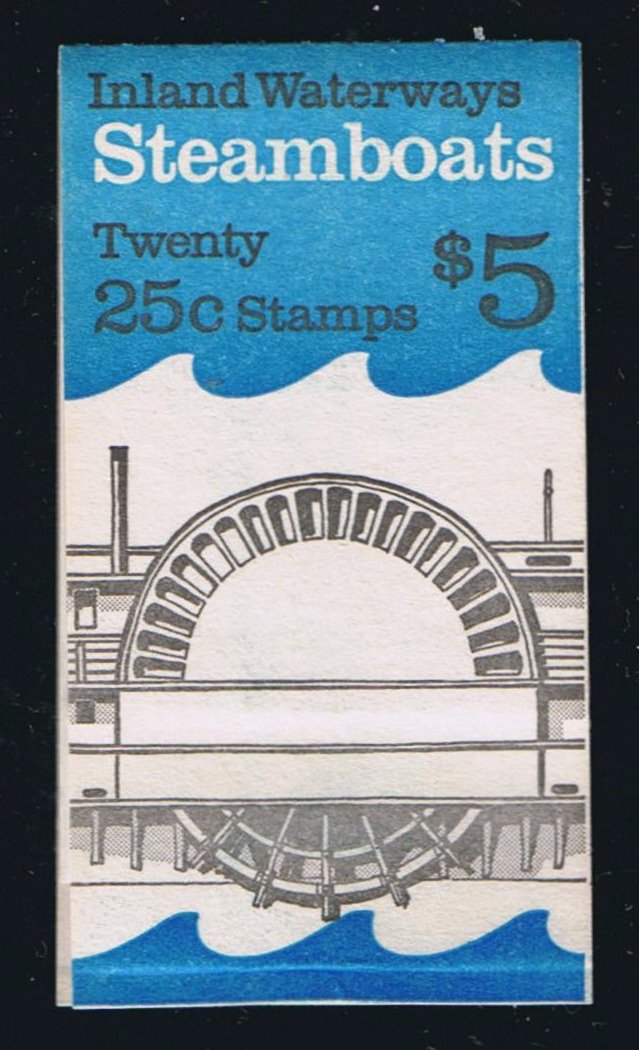 BK166 (1989) Steamboats - BKLT, #1, MNH