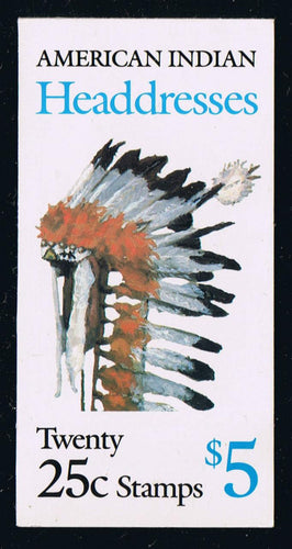 BK179 (1990) American Indian Headdresses - BKLT, #2