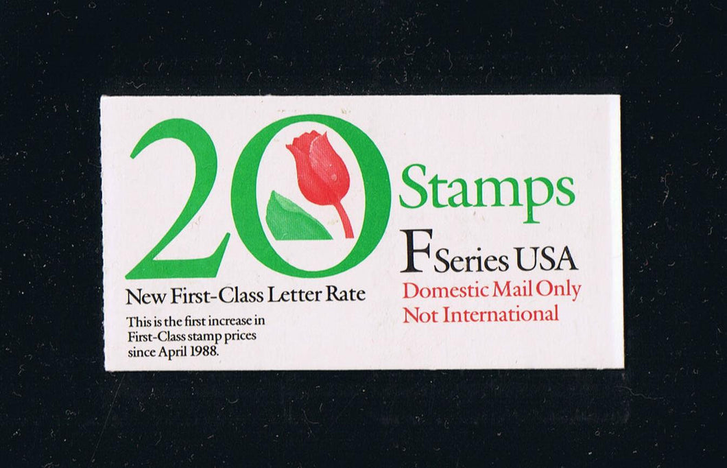 BK183 (1991) 'F' Transition Rate, Flower - BKLT, #2222