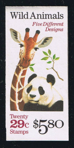 BK202 (1992) Wild Animals - BKLT, #K1111, Left Cut Mark