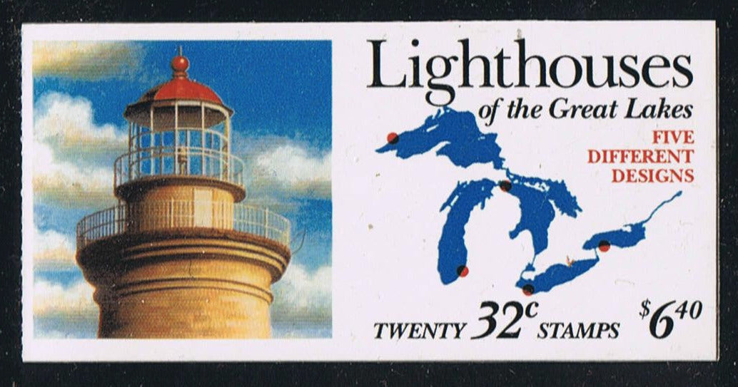 BK230 (1995) Great Lakes Lighthouses - BKLT, #S11111, MNH