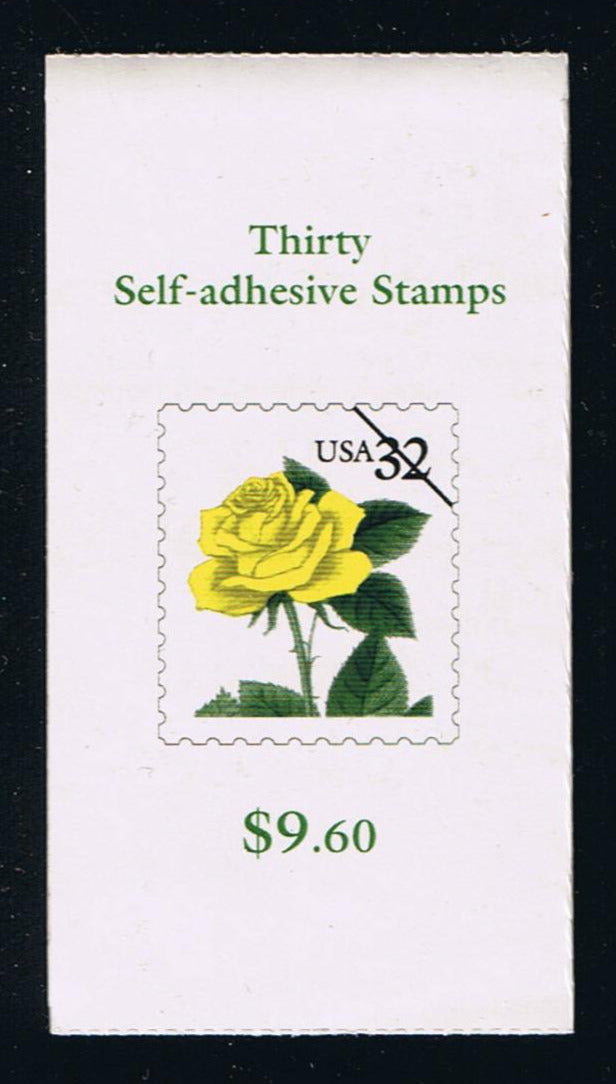BK242 (1996) Yellow Rose - BKLT, #S1111, MNH