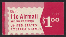 BKC22 (1971) Silhouette of Jet Airliner, Wright - BKLT, Large Clock, FVF MNH