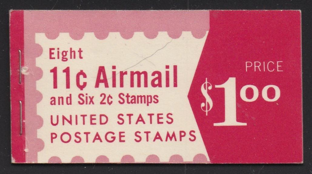 BKC22 (1971) Silhouette of Jet Airliner, Wright - BKLT, Large Clock, FVF MNH