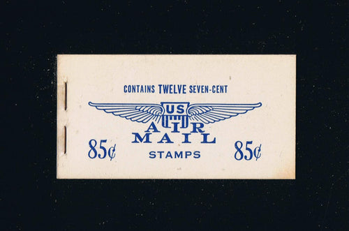 BKC7 (1960) Silhouette of Jet Airliner - Airmail BKLT, XF [1]