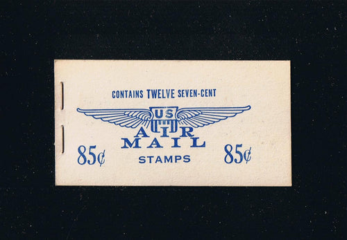 BKC7 (1960) Silhouette of Jet Airliner - Airmail BKLT [2]