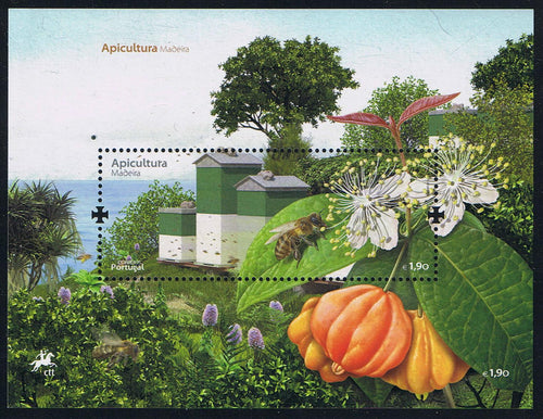 Portugal (Madeira) #315 (2013) Apiculture - S/S, MNH