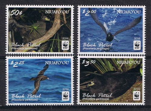 # 339-42 (2016) WWF Bird - Black Petrel