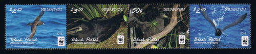 # 343 (2016) WWF Bird - Black Petrel Strip
