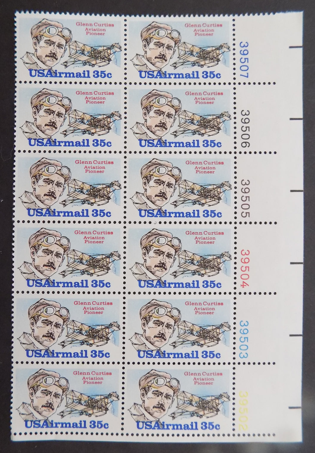 # C100 (1980) Curtiss - PB/12, LR #39507, MNH