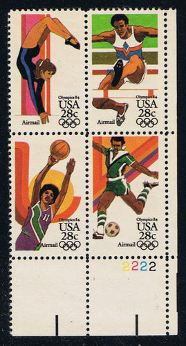 # C101-04 (1983) Summer Olympics - PB, LR #2222, MNH