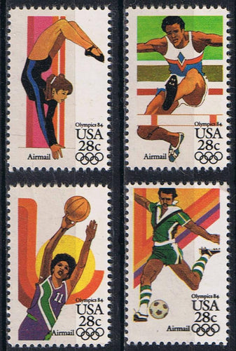 # C101-04 (1983) Summer Olympics - Sgls, Set/4, MNH