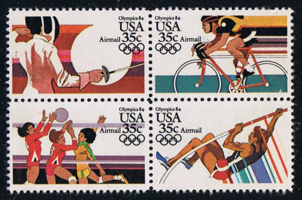 # C109-12 (1983) Summer Olympics - BK/4, MNH