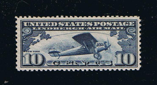 # C10 (1927) Lindbergh's Plane - Sgl, MNH [1]