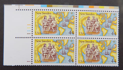 # C117 (1988) New Sweden Settlement - PB, UL #1111-1, MNH