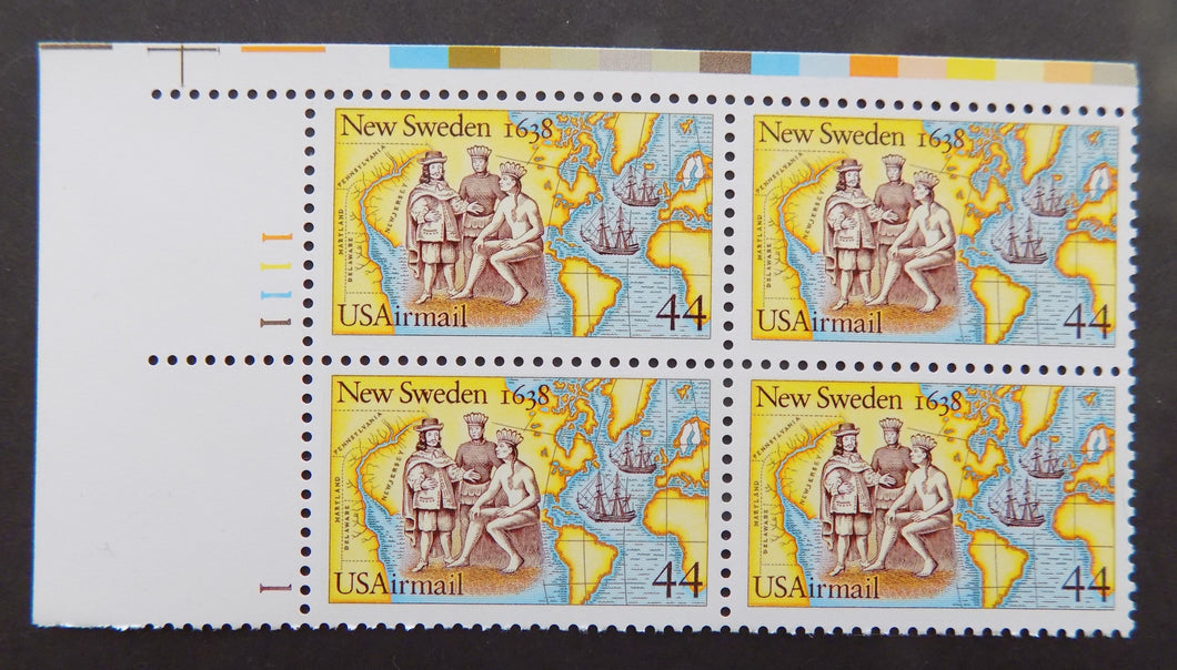 # C117 (1988) New Sweden Settlement - PB, UL #1111-1, MNH