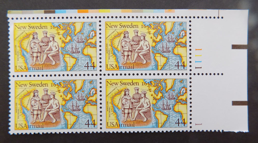 # C117 (1988) New Sweden Settlement - PB, UR #1111-1, MNH