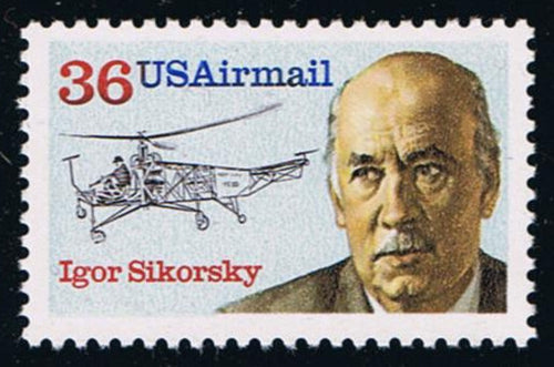 # C119 (1988) Sikorsky - Sgl, MNH