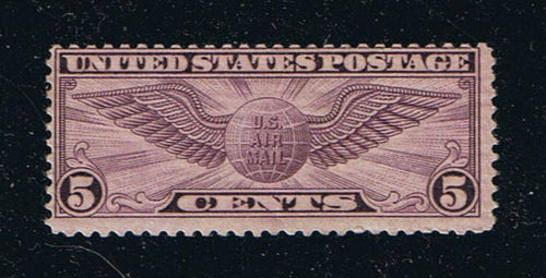 # C12 (1930) Winged Globe - Sgl, MLH [5]