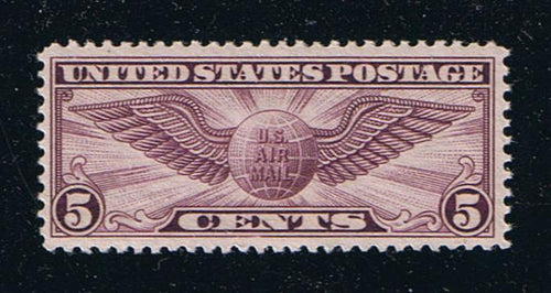 # C12 (1930) Winged Globe - Sgl, MH [4]