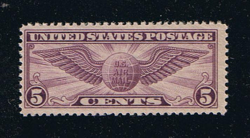 # C12 (1930) Winged Globe - Sgl, MLH [6]